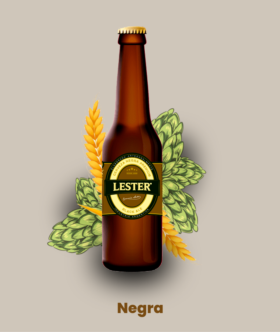 Cerveza Lester Negra