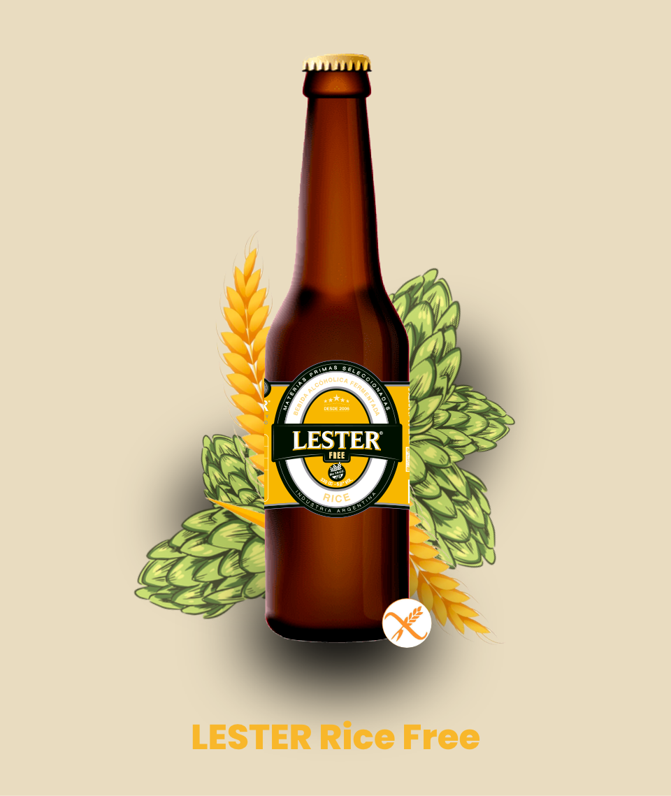Cerveza Lester Rice Free
